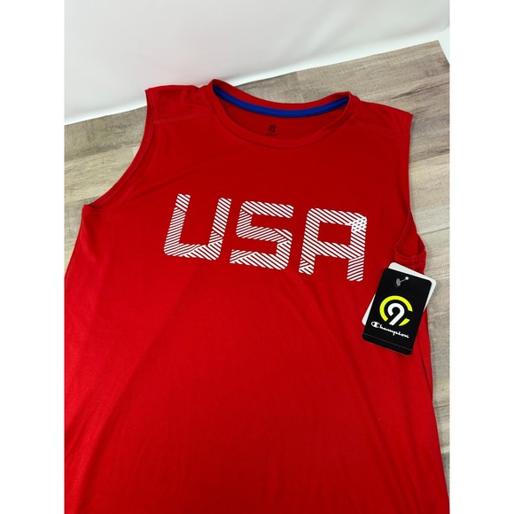 Champion Other - NWT Champion USA Boys Athletic Tank Top Sleeveless Youth Shirt Size XL (16-18)‎